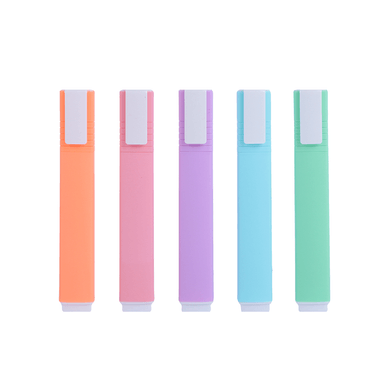 Plumon set rainbow series 5 piezas 1.7cm x 1cm x 11.7cm -  Miniso