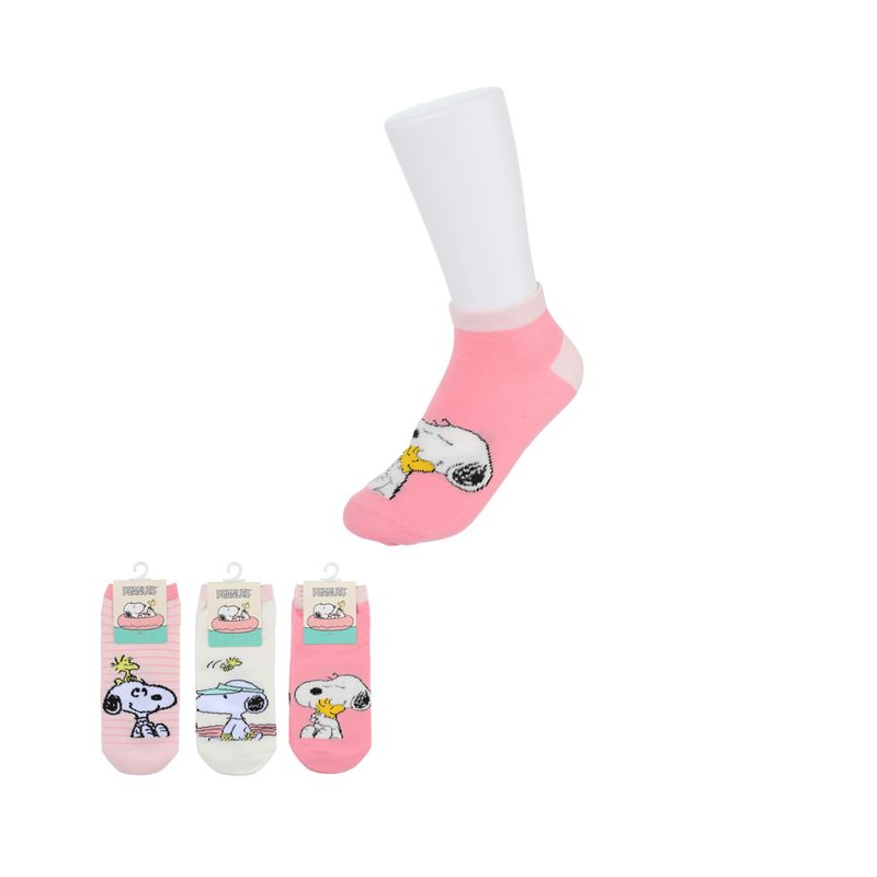 Medias-de-la-colecci-n-snoopy-summer-travel-rosa-2-pares-Snoopy-1-14808