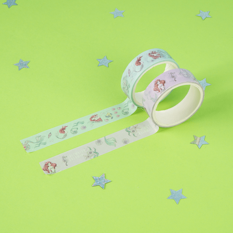 Stickers-cinta-adhesiva-2-rollos-7-5cm-x-4-5cm-x-13-5cm-La-Sirenita-2-15234