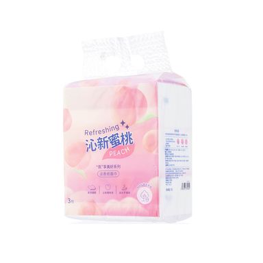 Pañuelos desechables con aroma miniso beautiful series durazno 3 pzas -  Miniso