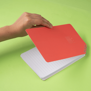Libretas y cuadernos serie rosa libro A5 encuadernado con alambre 80 hojas 21cm x 14.2cm -  Miniso