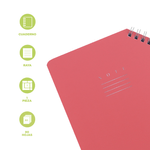 Libretas-y-cuadernos-serie-rosa-libro-A5-encuadernado-con-alambre-80-hojas-21cm-x-14-2cm-Miniso-4-15265
