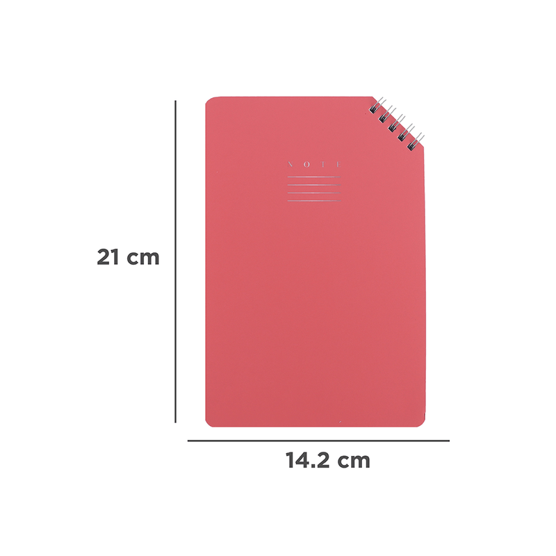 Libretas-y-cuadernos-serie-rosa-libro-A5-encuadernado-con-alambre-80-hojas-21cm-x-14-2cm-Miniso-6-15265