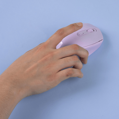 Mouse inalámbrico silencioso modelo lw 13 morado -  Miniso