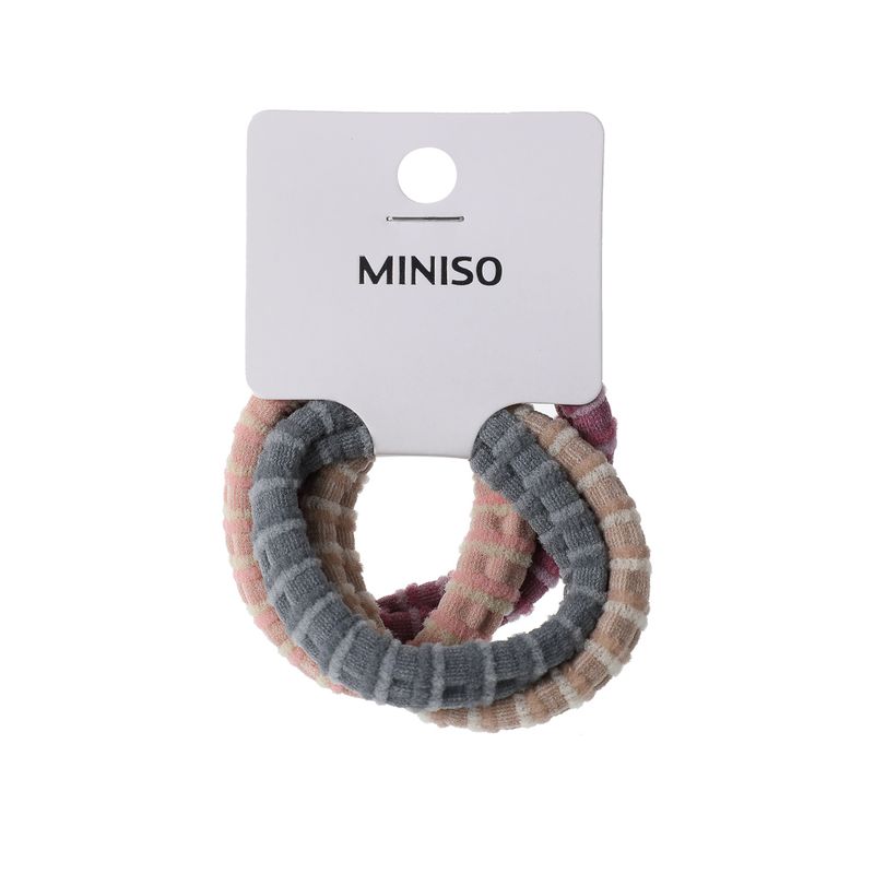 Paquete-de-ligas-para-el-cabello-textuirizadas-4-pzas-mix-de-colores-Miniso-5-12254