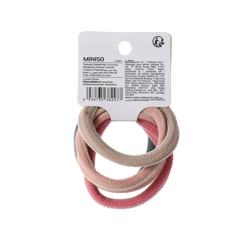 Paquete-de-ligas-para-el-cabello-textuirizadas-4-pzas-mix-de-colores-Miniso-8-12254