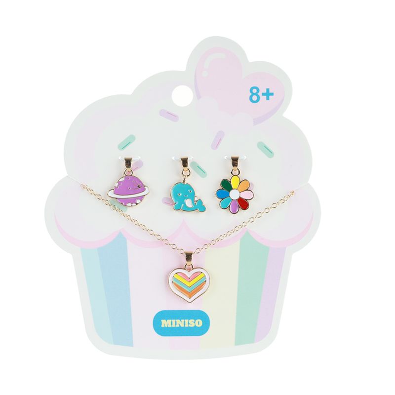 Collar-infantil-con-dijes-miniso-colecci-n-funny-coraz-n-arco-ris-Miniso-5-14512