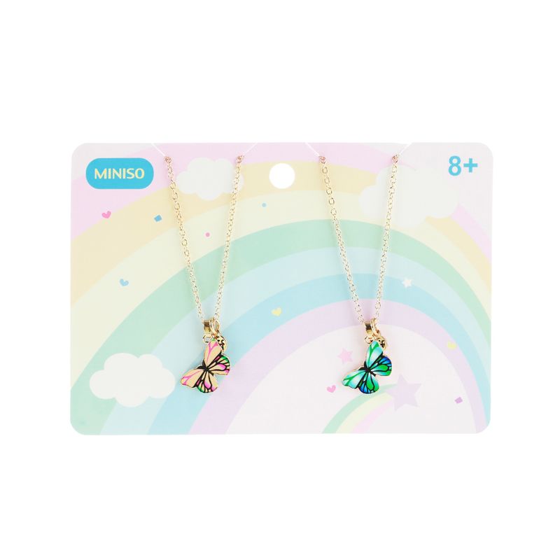 Set-de-collares-infantiles-de-amistad-colecci-n-funny-mariposa-Miniso-4-14513