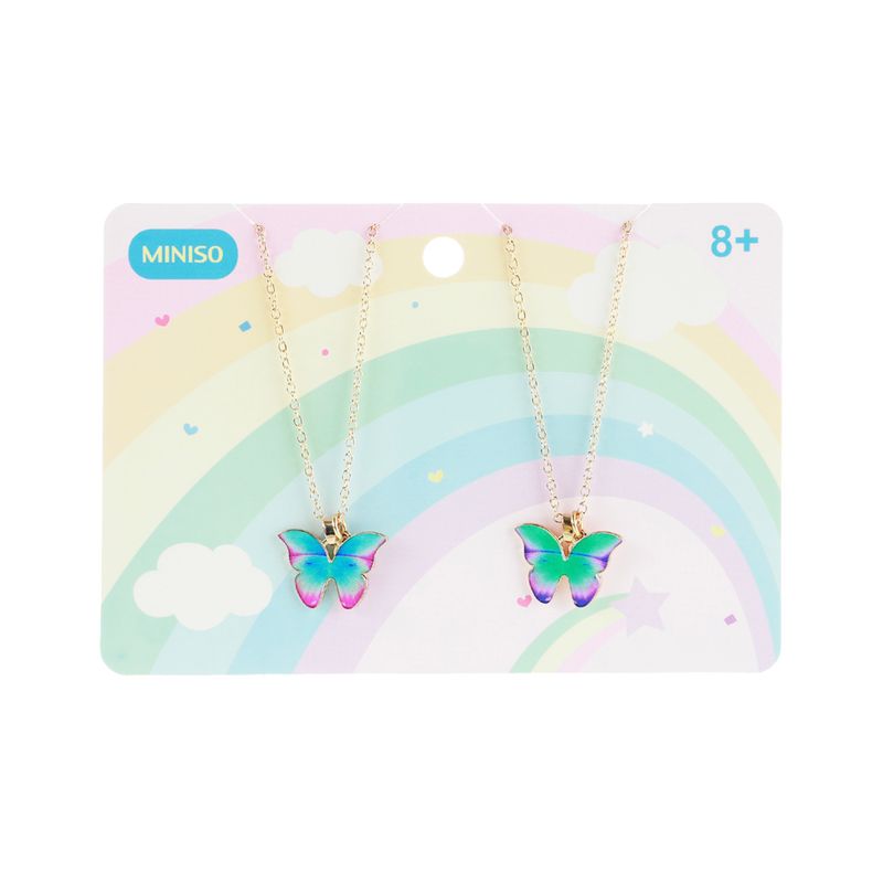 Set-de-collares-infantiles-de-amistad-colecci-n-funny-mariposa-Miniso-5-14513