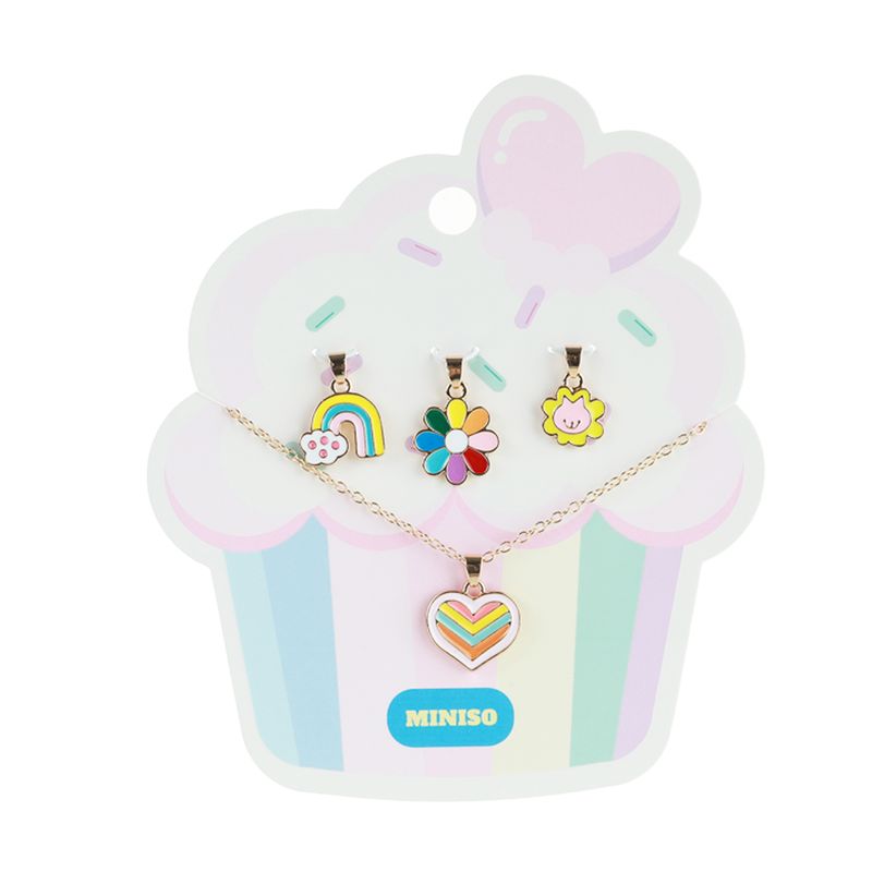 Set-infantil-de-collar-y-pulsera-de-cuentas-colecci-n-funny-flores-Miniso-5-14517