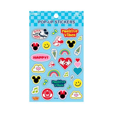 Stickers disney colección 100 smile faces 2 modelos surtidos 10.5x17.5cm mickey mouse disney -  Disney