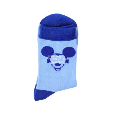 Medias disney colección 100 smile faces mickey mouse azul 3 pares -  Disney
