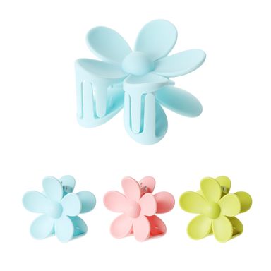 Pinza para cabello miniso diseño florecita mate mix de colores -  Miniso