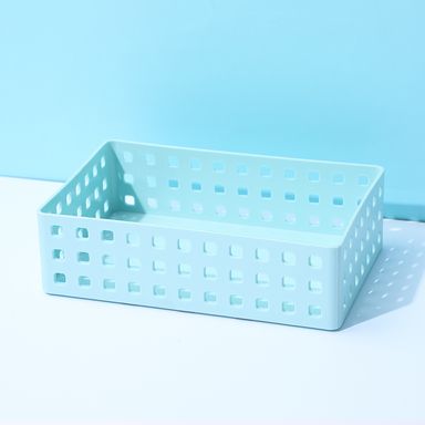 Caja de almacenamiento apilable serie macaron m 21x14x6.2cm colores mixtos -  Miniso