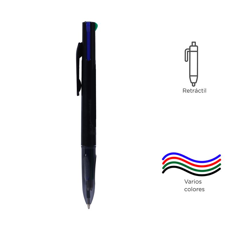 Lapicero-negro-de-4-colores-retr-ctil-1-0-mm-rojo-verde-azul-negro-Miniso-3-14843