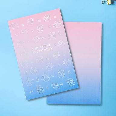 Stickers y estampas 12 series de signos del zodiaco libro de Stickers 12 hojas 33 pegatinas 19.5cm mini family -  Miniso