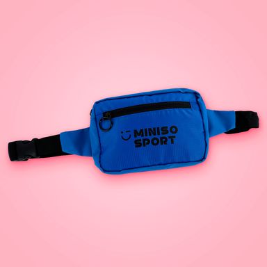 Cangurera deportiva serie 4.0 miniso azul -  Miniso