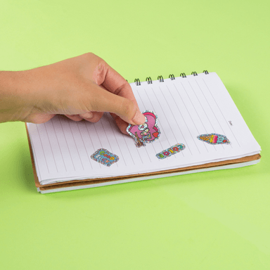 Stickers flores serie emoji holográfico postre 10cm x 22cm -  Miniso