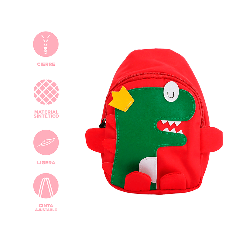 Mini-bolso-infantil-miniso-dinosaurio-rojo-Miniso-4-15100