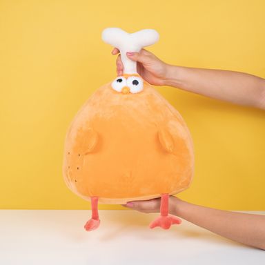 Peluche muslo de pollo dundun 25cm x 30cm x 30cm -  Miniso