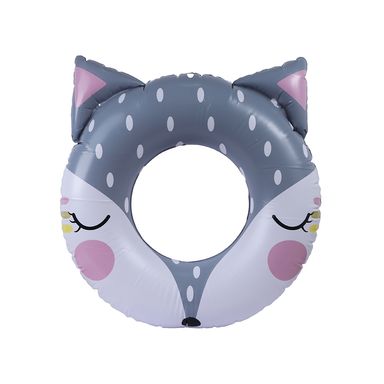 Inflables y salvavidas anillo de natación zorro gris 62 cm -  Miniso