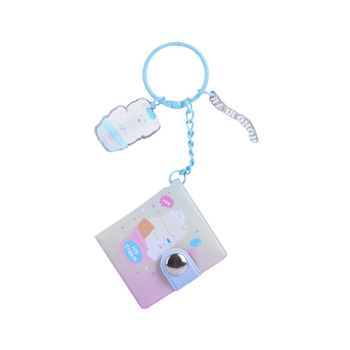 Llavero miniso hoho bear libretita azul -  Hoho Bear