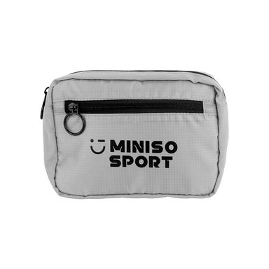 Cangurera deportiva serie 4.0 miniso gris -  Miniso