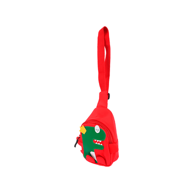 Mini bolso infantil miniso dinosaurio rojo -  Miniso