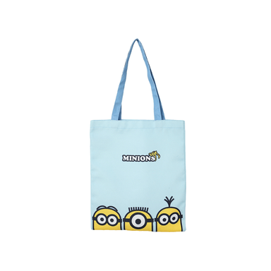 Bolso de compras minions azul claro -  Minions