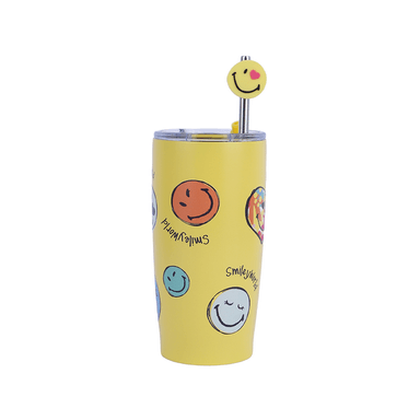 Vaso de acero smiley world collection con sorbete 530 ml -  Smiley World