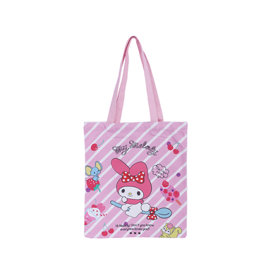 Bolsa de compras de tela sanrio my melody rosa -  Sanrio