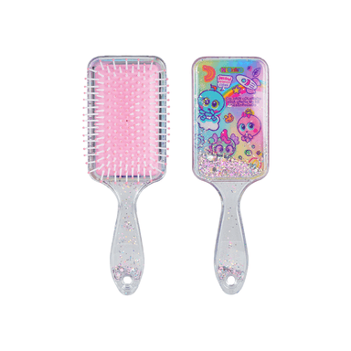 Cepillo de cabello cuadradro con glitter distroller series -  Distroller