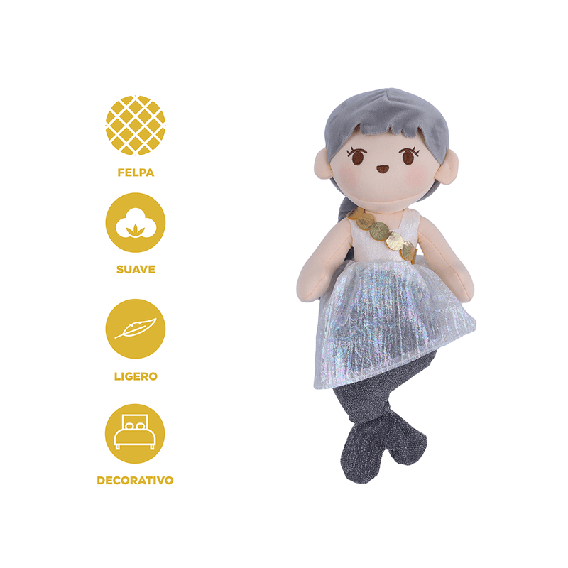 Peluche-sirena-trenza-negra-35cm-serie-miniso-Miniso-3-17054