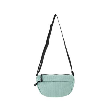 Bolso de moda miniso media luna estilo preppy pana aqua -  Miniso