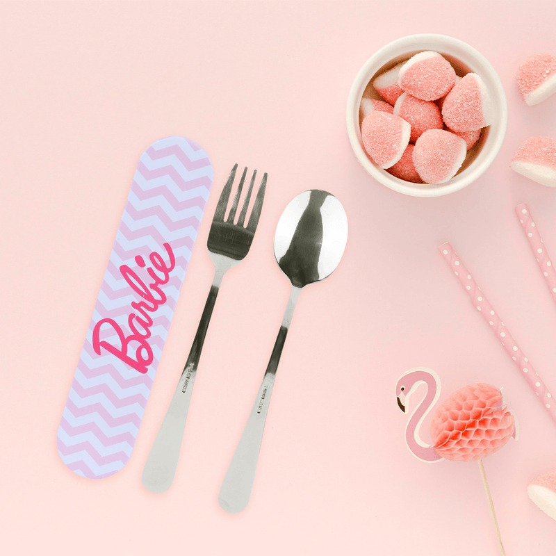 Juego-de-cubiertos-de-la-colecci-n-barbie-tenedor-y-cuchara-rosa-Barbie-2-17308