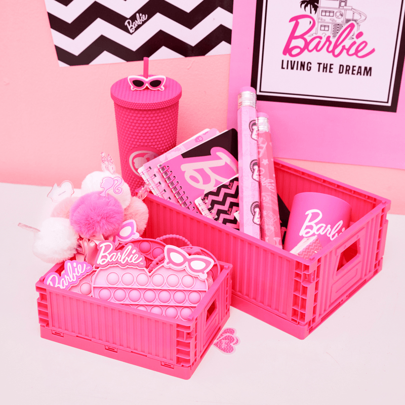 Organizador-de-pl-stico-plegable-barbie-collection-S-rosa-Barbie-2-17337