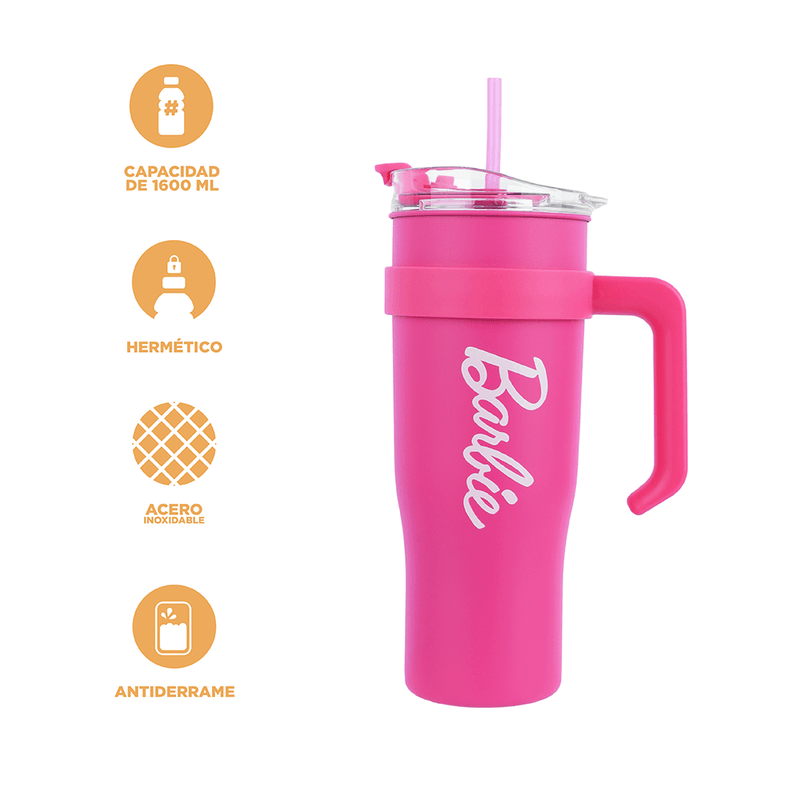 Vaso-de-acero-barbie-collection-con-sorbete-1600ml-rosa-Barbie-4-17345