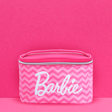 Cosmetiquera tipo neceser colección barbie rosa -  Barbie
