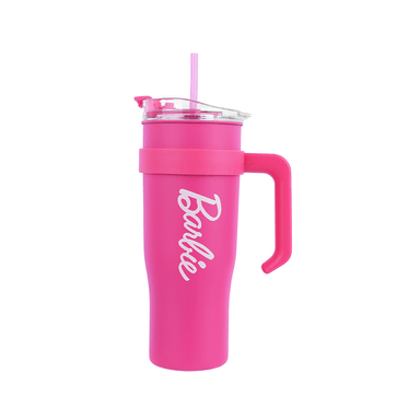 Tomatodo de acero barbie collection con sorbete 1600ml rosa -  Barbie