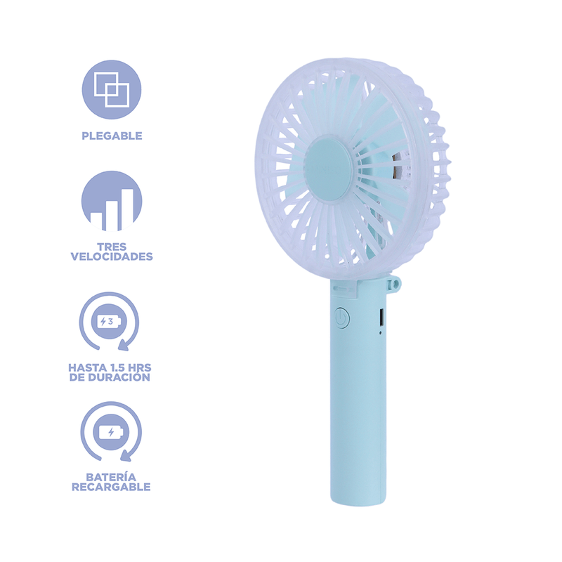 Ventilador-de-mano-plegable-miniso-1200-mah-aqua-Miniso-3-13463