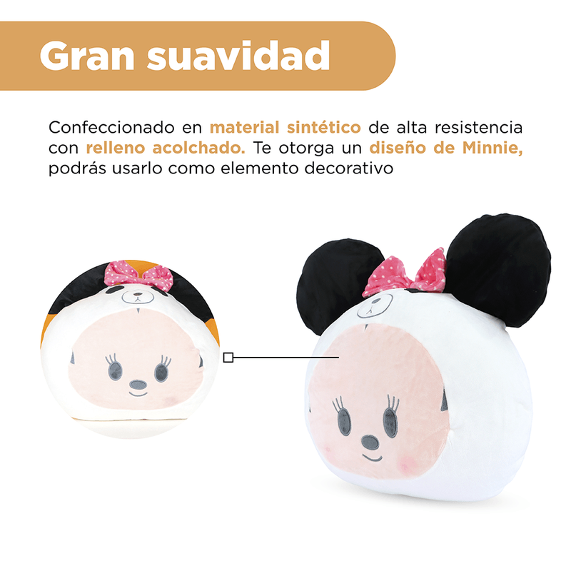 Peluche-almohada-cara-minnie-35cm-x-40cm-x-14cm-serie-mickey-mouse-disney-Disney-5-16729