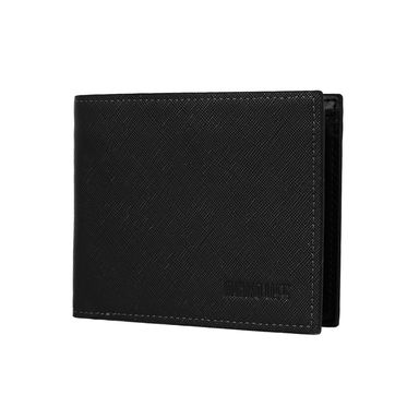 Cartera para hombre miniso textura tejido cruzado negro -  Miniso