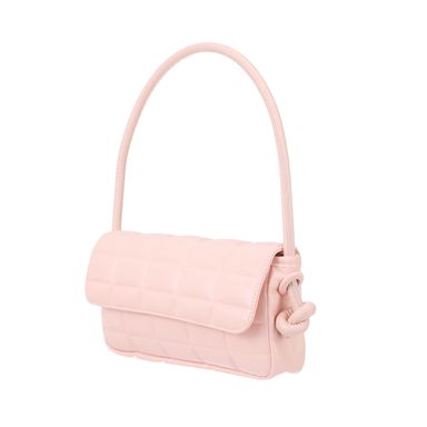 Bolso hobo miniso acolchado diseño rectangular rosa -  Miniso