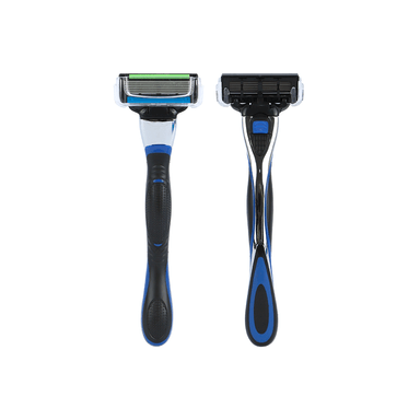 Maquinilla de afeitar premium de 6 capas para hombre azul -  Miniso