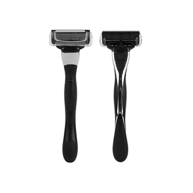 Maquinilla de afeitar premium de 6 capas para hombre negro -  Miniso