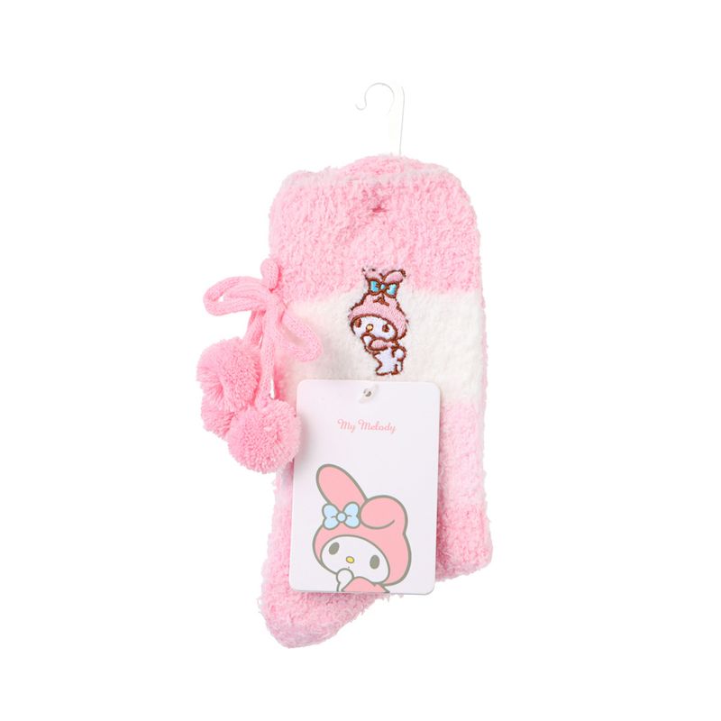 Medias-afelpadas-antiderrpantes-con-pompones-sanrio-my-melody-Sanrio-1-16388