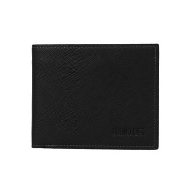 Cartera para hombre miniso textura tejido cruzado negro -  Miniso