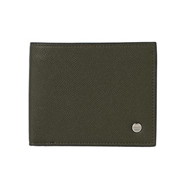 Cartera para hombre texturizada miniso con pin de metal verde oscuro -  Miniso