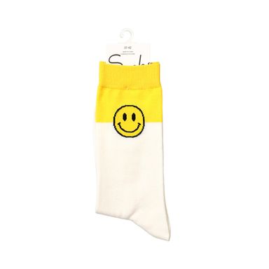 Medias miniso smiley bicolor -  Smiley World