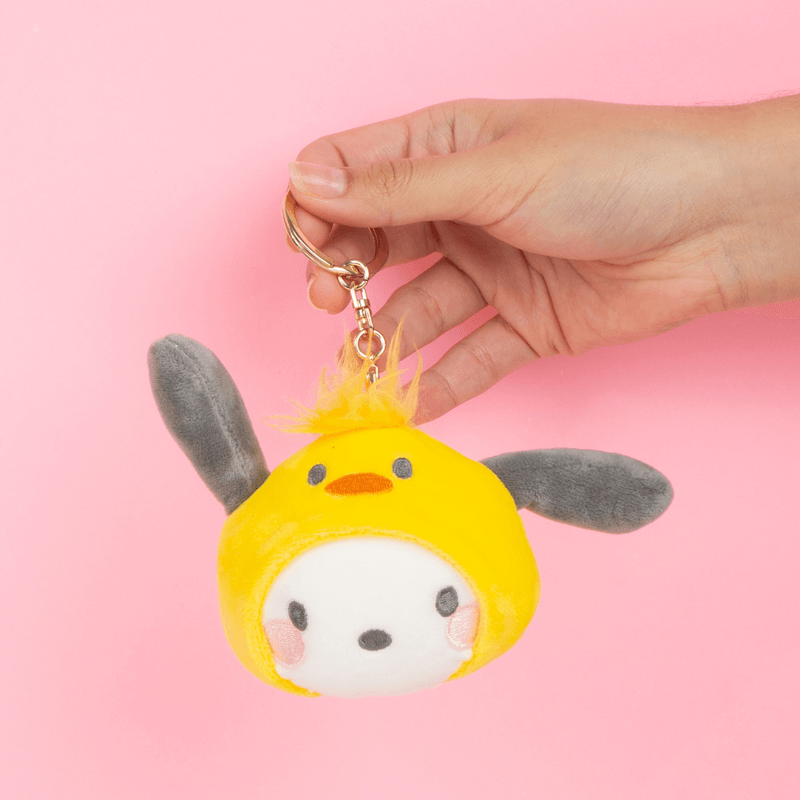 Llavero-de-peluche-con-gorro-de-pollito-pochacco-7cm-sanrio-Sanrio-2-15784